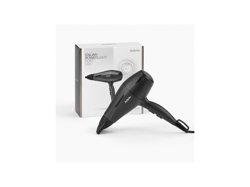 BaByliss 5910E Super Light Pro Hajszárító, fekete