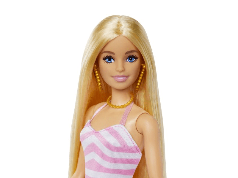 Barbie, a film: Beach Barbie baba (HPL73)