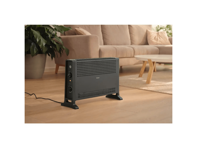 Sencor SCF 2012BK Elektromos konvektor, 2000W, fekete