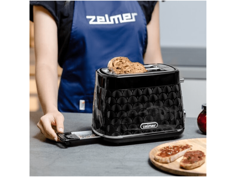 Zelmer ZTS8010 Kenyérpirító, fekete