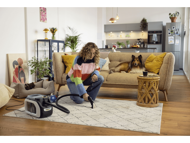 Karcher SE 3 Compact Kárpittisztító, fehér