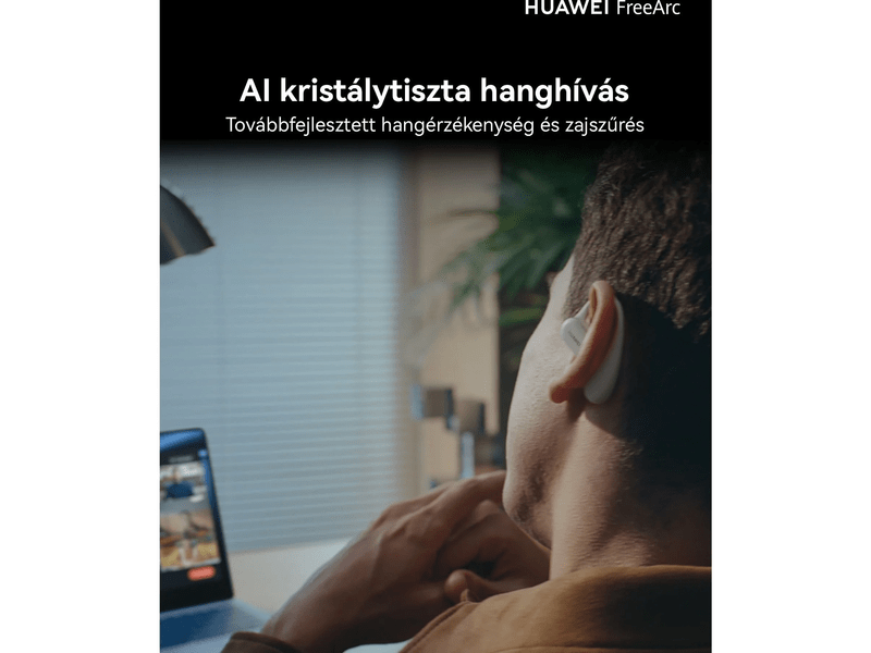 Huawei FreeArc TWS Bluetooth fülhallgató, szürke (55038107)