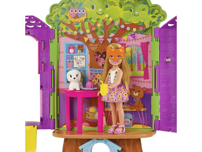 Barbie, a film: Chelsea lombháza játékszett (HPL70)