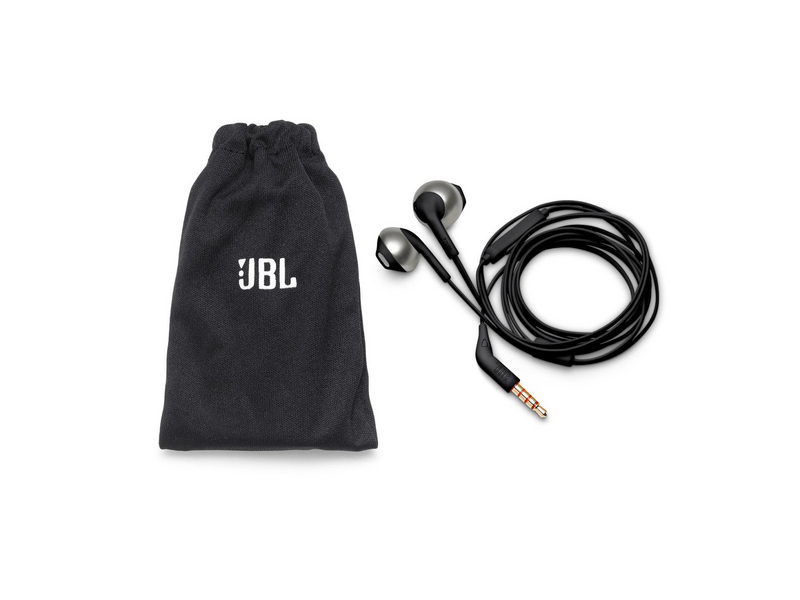 JBL Tune 205 fülhallgató, fekete (T205BLKE)