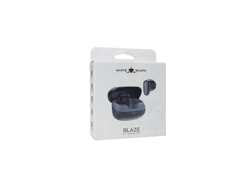 White Shark BLAZE-B Bluetooth fülhallgató, fekete