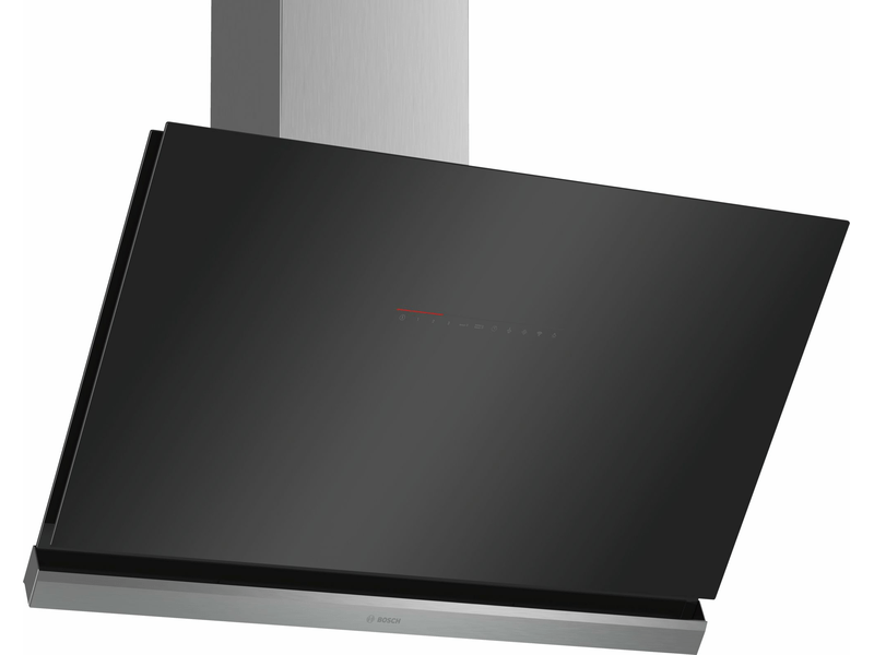 Bosch HRG7784B1 Beépíthető sütő + Bosch PXY875KW1E Beépíthető Indukciós főzőlap + Bosch DWK98PR60 Fali páraelszívó