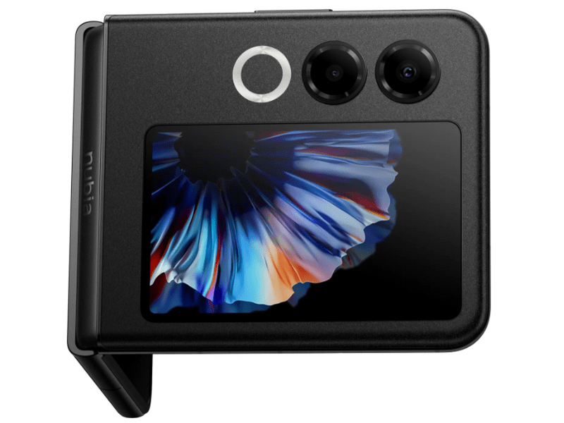 ZTE Nubia Flip 2 8/256GB Okostelefon, fekete