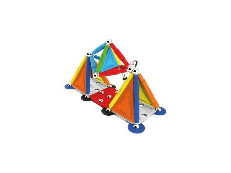 Supermag Projects Technicolor 30 db-os mágneses építőjáték (SMG 0665)