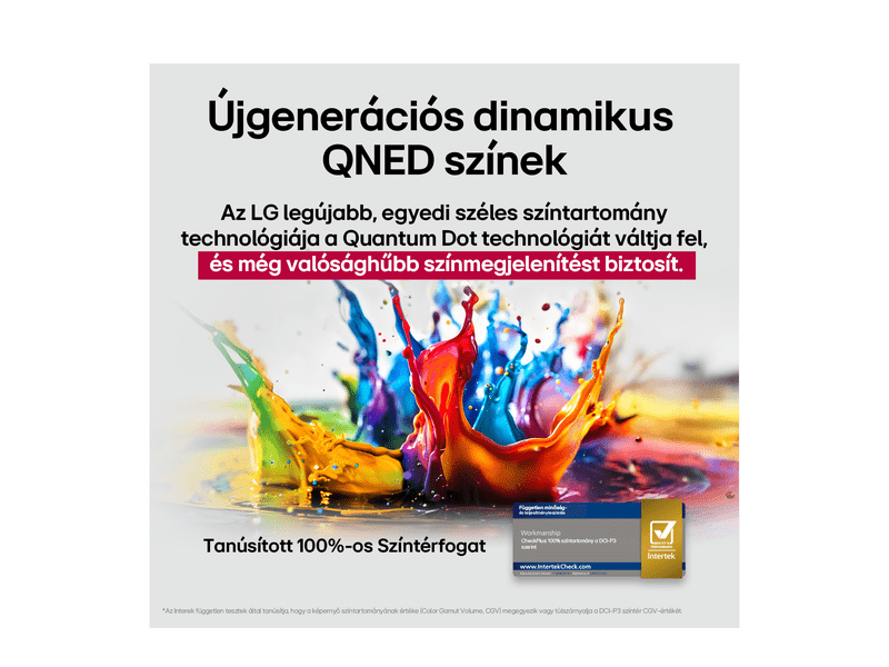 QNED Smart LED TV, 4K UHD, HDR, webOS