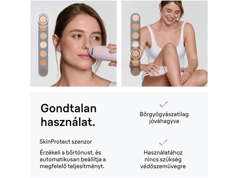 Braun PL1100 Silk Expert IPL Szőrtelenítő, rózsaszín