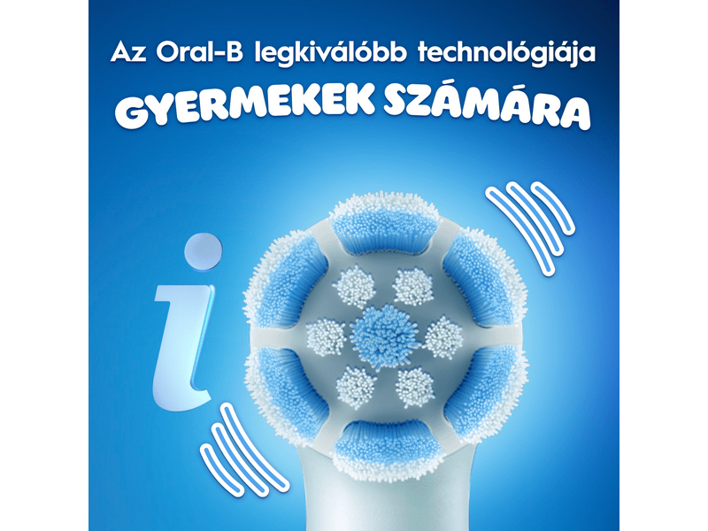 Oral-B iO Kids Stitch Elektromos gyerekfogkefe + útitok