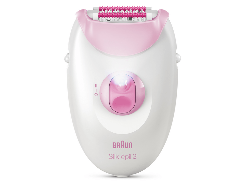 Braun SE3-000 Silk-épil 3 vezetékes epilátor, rózsaszín