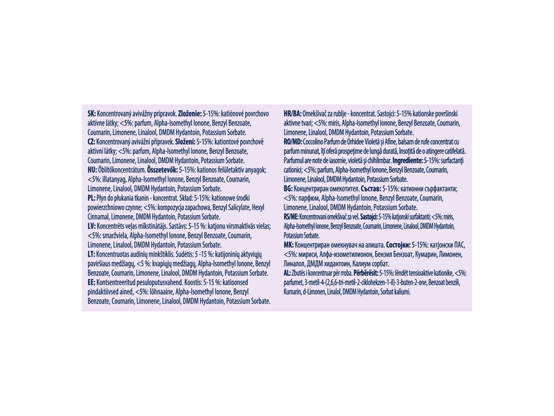 Coccolino Purple Orchidea & Blueberries öblítő, 1450 ml