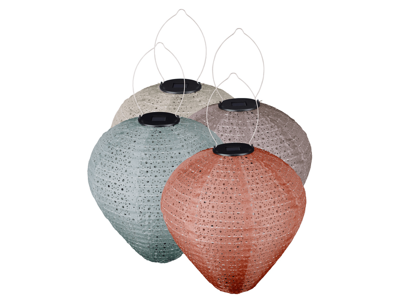 Arti Casa Solar LED lampion, 4-féle