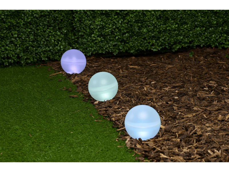 Grundig Solar kerti lámpa, leszúrható gömb, 5 db