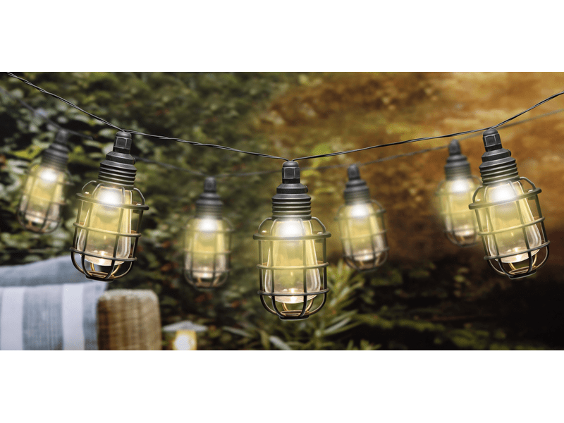 Grundig Solar fényfüzér, lámpás, 10 db