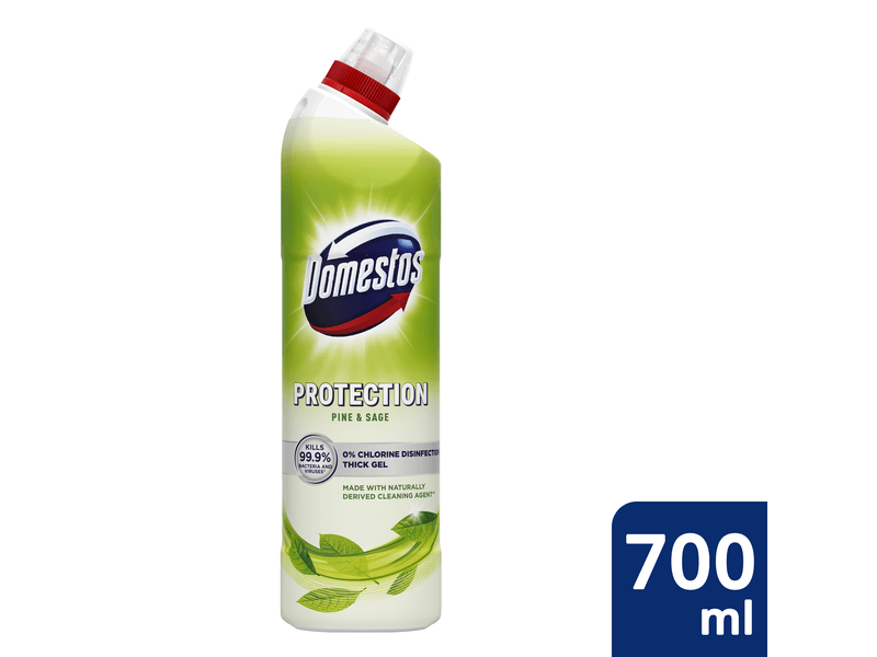 Domestos Protection Pine & Sage Fertőtlenítő, 700ml