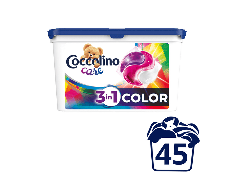 Coccolino Care Color Mosókapszula színes ruhákhoz, 45 db