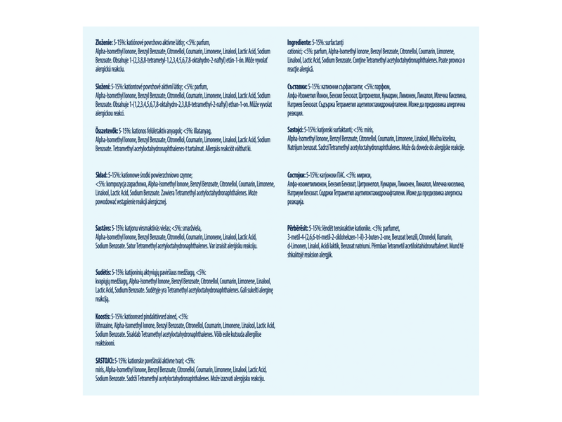 Coccolino Passion Flower&Bergamot öblítőkoncentrátum, 6x1600ml