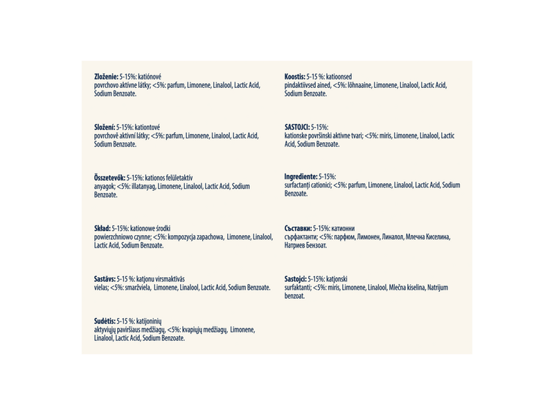 Coccolino Orange Rush öblítőkoncentrátum, 6x1700ml