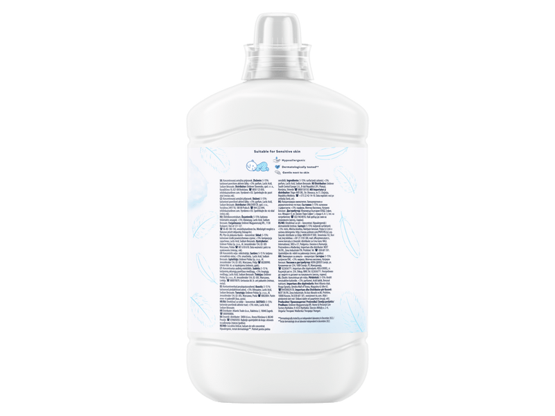 Coccolino Sensitive Pure öblítőkoncentrátum, 6x1700ml