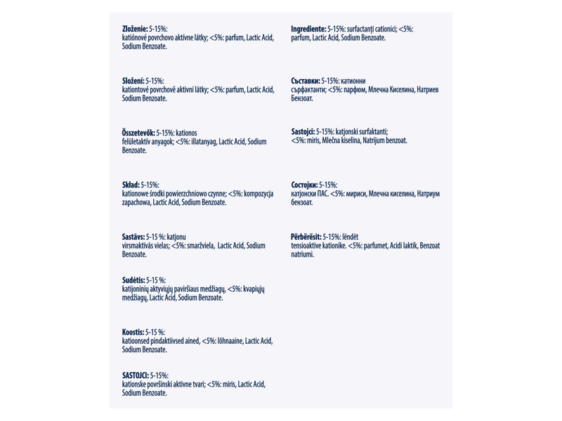 Coccolino Sensitive Pure öblítőkoncentrátum, 6x1700ml