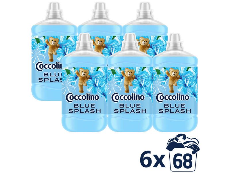 Coccolino Blue Splash öblítőkoncentrátum, 6x1700ml