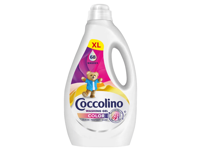 Coccolino Color Mosógél színes ruhákhoz, 2.72L, 68 mosás