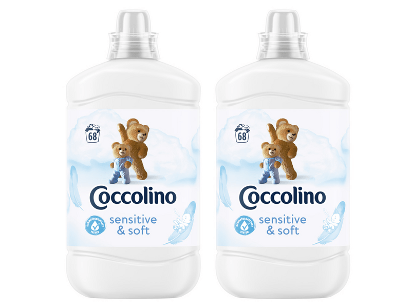 Coccolino Sensitive öblítő és mosószer csomag