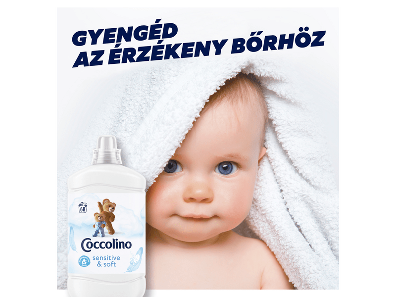 Coccolino Sensitive öblítő és mosószer csomag