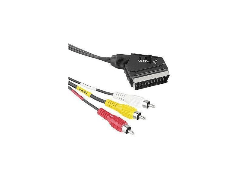 HAMA 43178 SCART-3RCA 1.5m