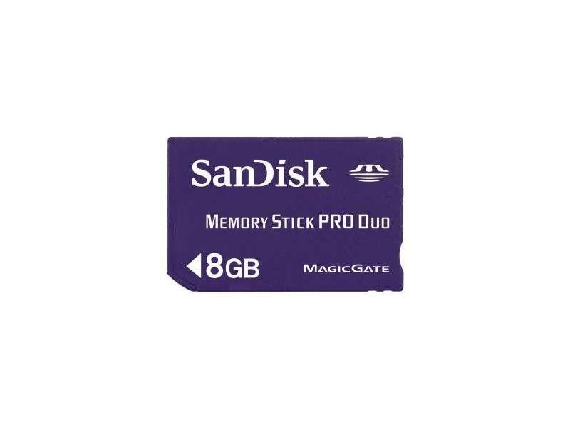 SANDISK MEMORYSTICK PRO DUO 8GB
