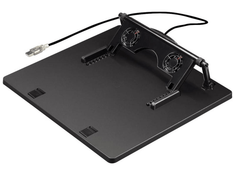 HAMA 39796 NOTEBOOK TARTÓ 2 VENTILLÁTORRAL, USB