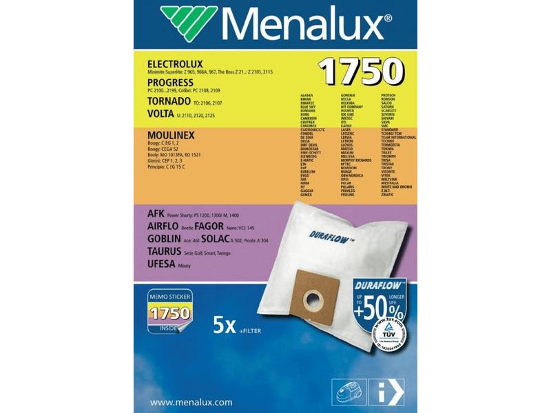 MENALUX 1750/A Porzsák