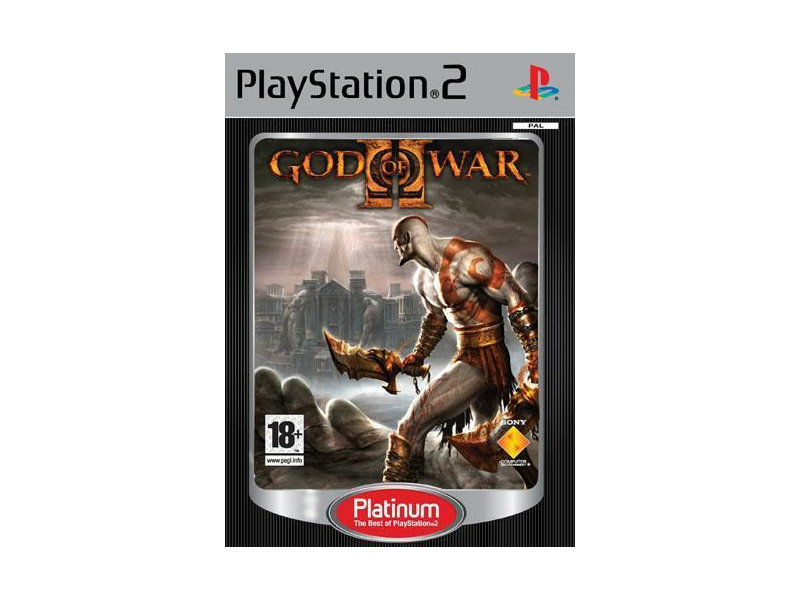PS2 God Of War 2 Platinum