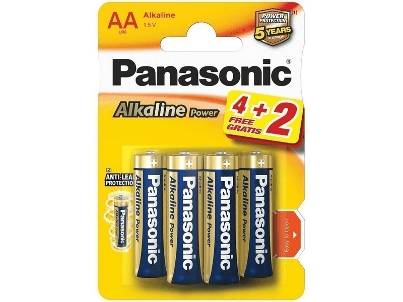 PANASONIC LR6AP/4+2BP