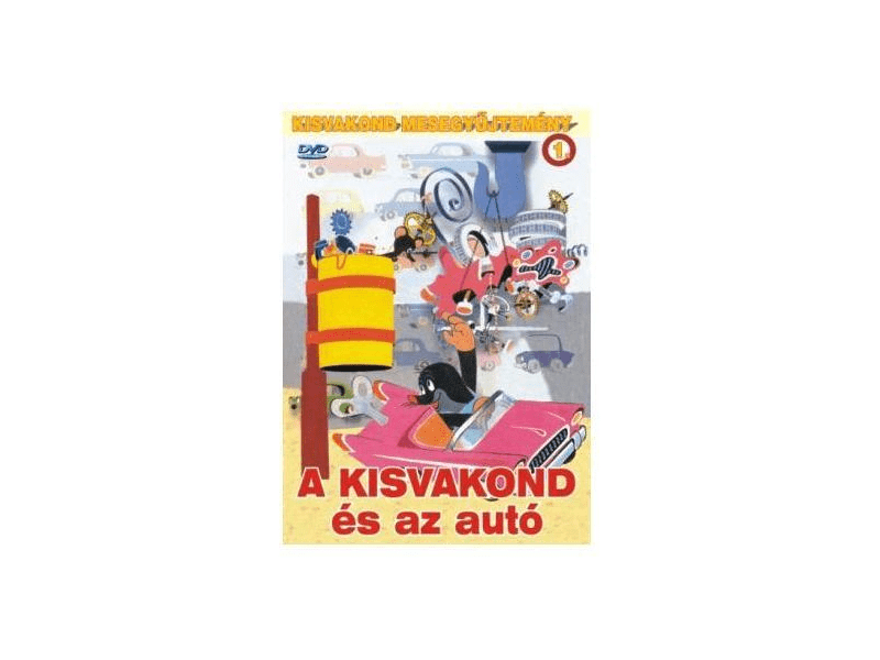 A Kisvakond és az autó DVD