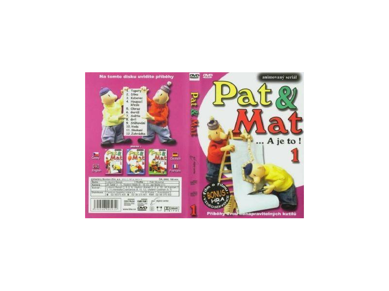 Pat és Mat kalandjai DVD 1