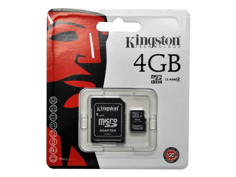 KINGSTON SDC4/4GB Memóriakártya
