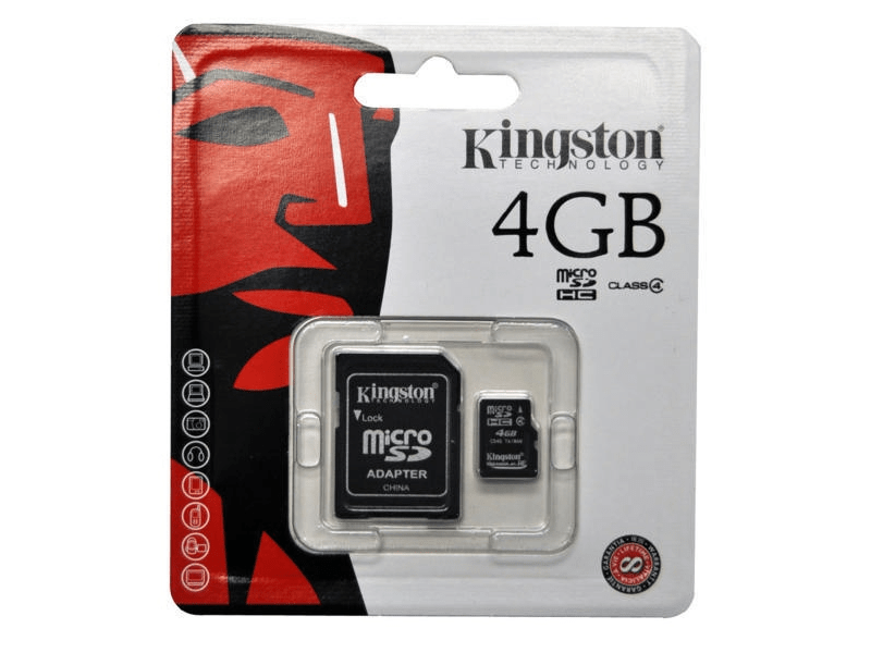 KINGSTON SDC4/4GB Memóriakártya