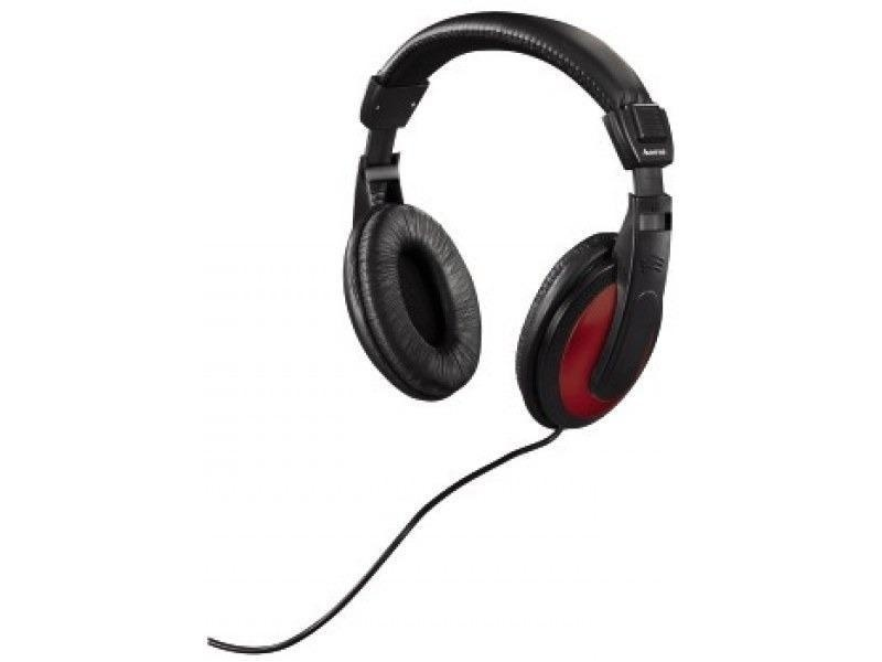 Hama 93031 Sztereo Fejhallgató, Vörös