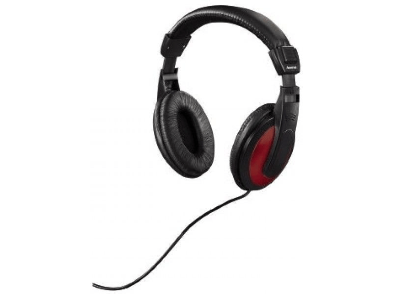 Hama 93031 Sztereo Fejhallgató, Vörös