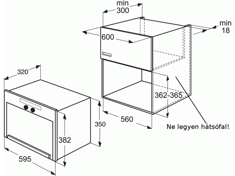 WHIRLPOOL AMW 491 IX Beépíthető mikrohullámú sütő