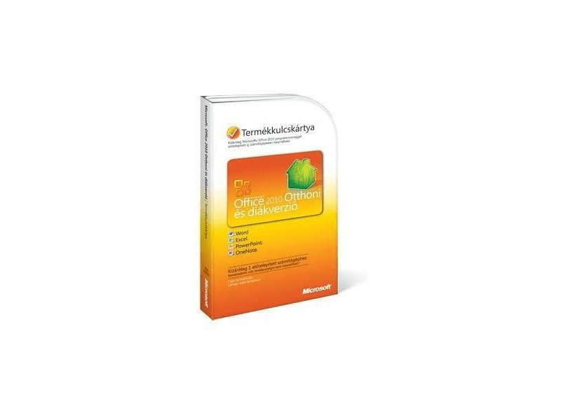 Microsoft Office 2010 Home & Student HUN 1 Felhasználó PKC