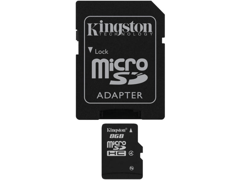 Kingston MicroSDHC 8GB Class 4 SDC4/8GB