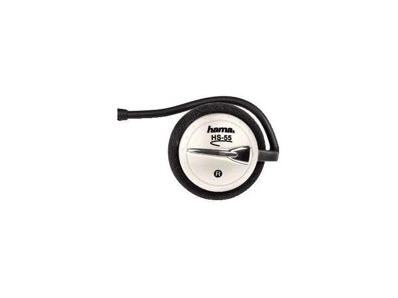 Hama 57193 Mikrofonos Fejhallgató, Fekete