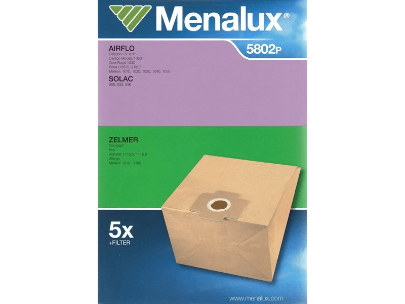 MENALUX 5802P/A Papír porzsák