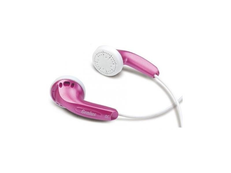 Genius GHP-200V fülhallgató MP3 lejátszókhoz, pink