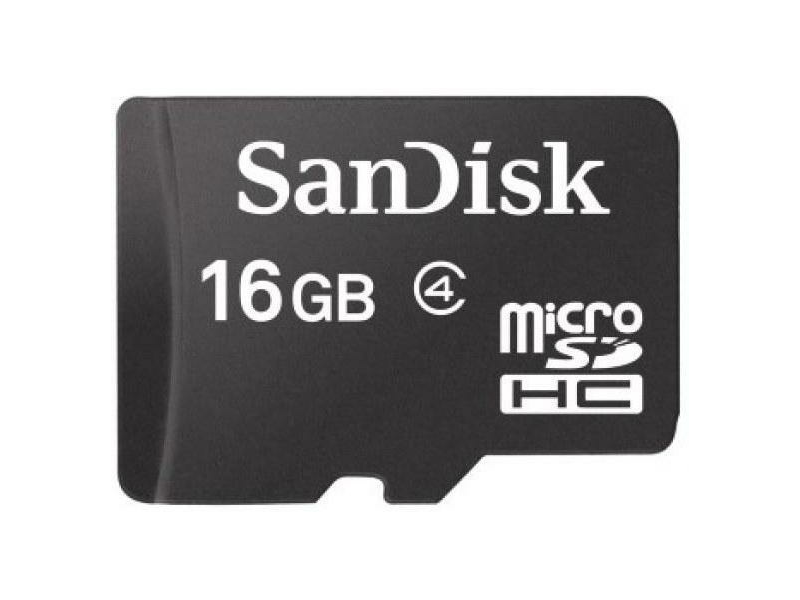 SanDisk microSDHC 16 GB, Class 4 Memóriakártya SDSDQM-016G-B35 (90956)
