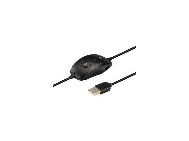 Hama 51633 Mikrofonos Fejhallgató, Fekete